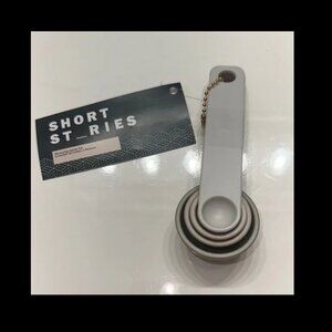SHORT STORIES Gray Measuring Spoon set of 4 New in Package